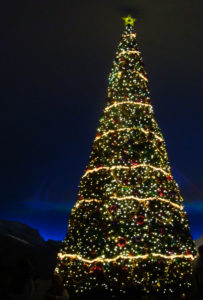 Kerstversiering ophangen